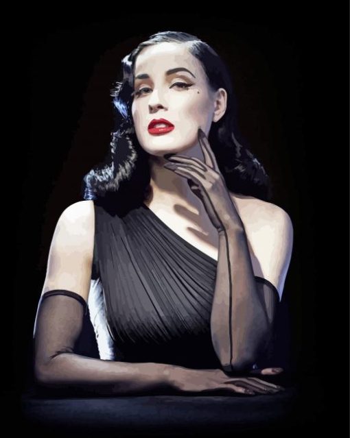 Classy Dita Von Teese Diamond Paintings