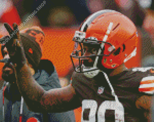 Cleveland Browns Player Diamond Painting