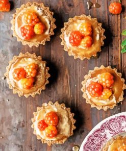 Cloudberry Caramel Tarts Diamond Paintings