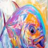 Colorful Bream Fish Diamond Painting