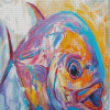 Colorful Bream Fish Diamond Painting