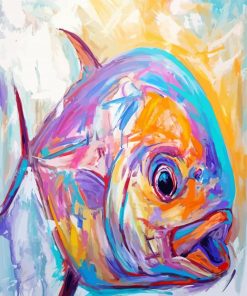 Colorful Bream Fish Diamond Painting