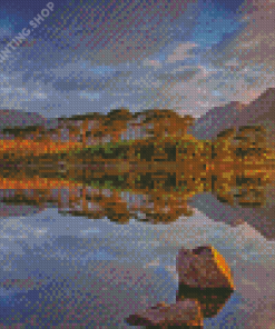 Connemara Lake Diamond Painting