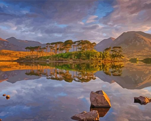 Connemara Lake Diamond Painting