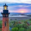 Currituck Lighthouse Landscape Diamond Painting