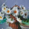 Daisy In A Vase Diamond Painting