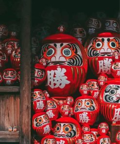 Daruma Dolls Diamond Paintings