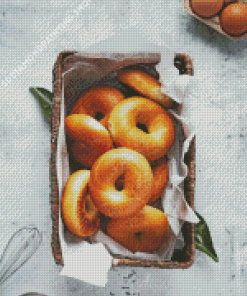 Delicious Bagels Diamond Painting