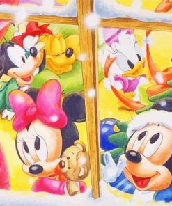 Disney Christmas Art Diamond Paintings