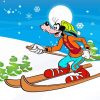 Disney Goofy Skiing Diamond Paintings