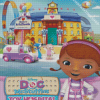 Doc McStuffins Cartoon Serie Poster Diamond Paintings