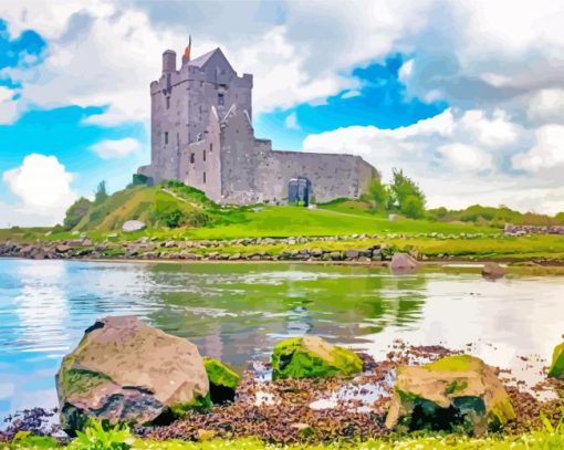 Dunguaire Castle Diamond Painting