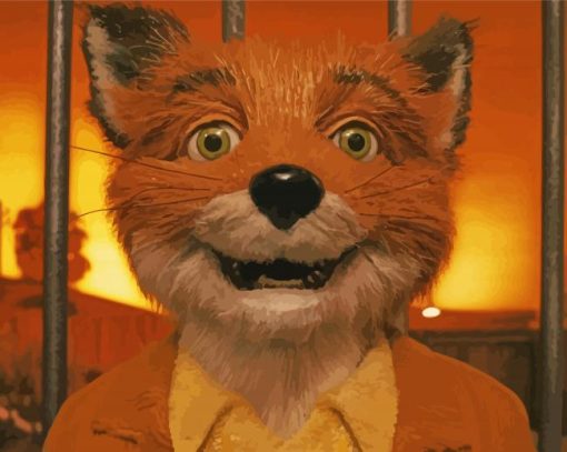 Fantastic Mr Fox Character Diamond Paintings