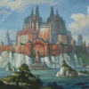 Fantasy Camelot Castle Diamond Painting