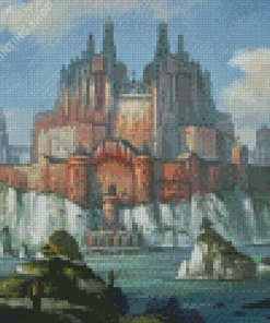 Fantasy Camelot Castle Diamond Painting