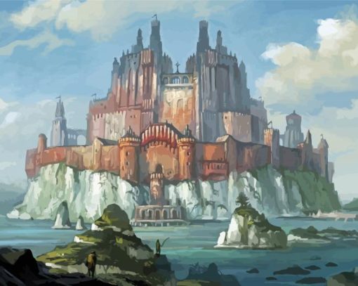 Fantasy Camelot Castle Diamond Painting