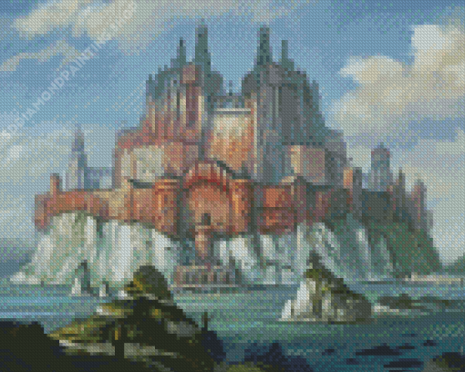 Fantasy Camelot Castle Diamond Painting