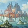 Fantasy Castle Building Art Diamond Paintings