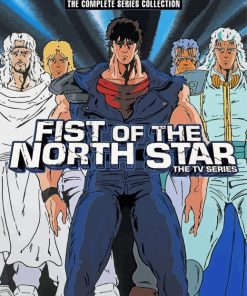 Fist Of The North Star Vintage Anime Poster Diamond Paintings