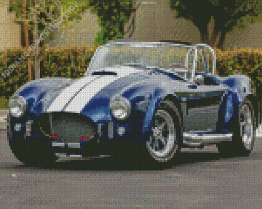 Ford Shelby Cobra Car Diamond Painting