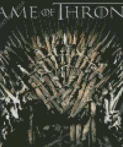 Game Of Thrones Iron Throne Diamond Painting