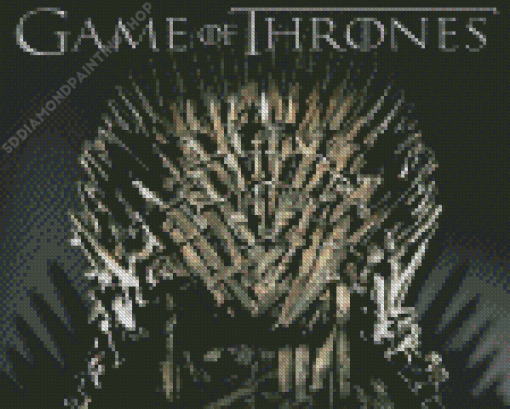 Game Of Thrones Iron Throne Diamond Painting