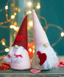 Gnomes Valentine Decoration Diamond Painting