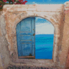 Greek Door Diamond Paintings