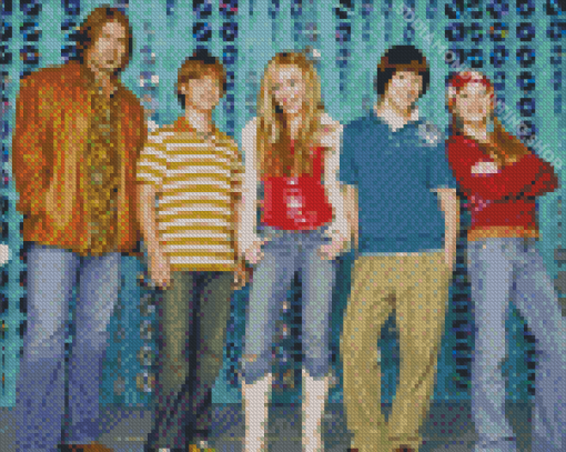 Hannah Montana Sitcom Characters Diamond Paintings