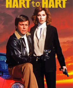 Hart To Hart Serie Poster Diamond Painting