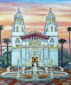 Hearst Castle Art Diamond Paintings