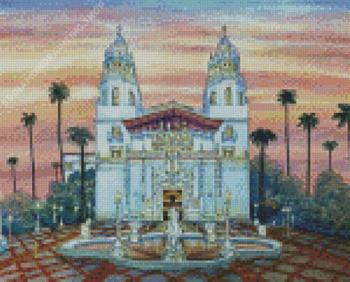 Hearst Castle Art Diamond Paintings