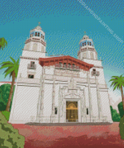 Hearst Castle Building Art Diamond Paintings