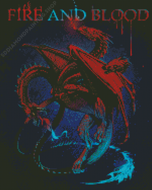 House Targaryen Poster Diamond Paintings