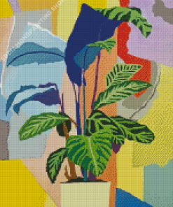 Houseplant Art Diamond Paintings