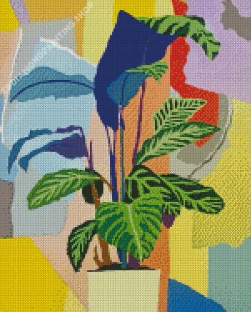 Houseplant Art Diamond Paintings