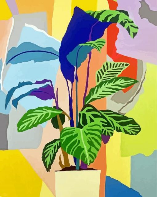 Houseplant Art Diamond Paintings