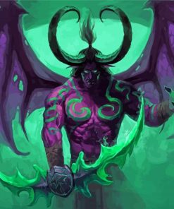 Illidan Stormrage Game Character Diamond Paintings