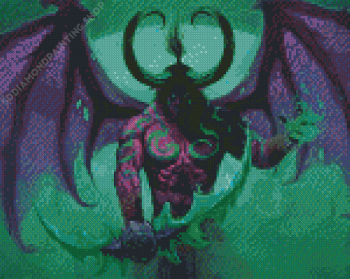 Illidan Stormrage Game Character Diamond Paintings