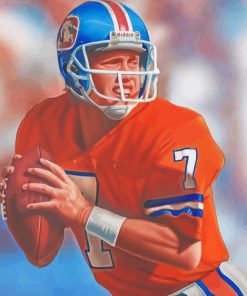 John Elway American Footballer Diamond Paintings