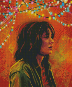 Joyce Byers Stranger Things Art Diamond Paintings