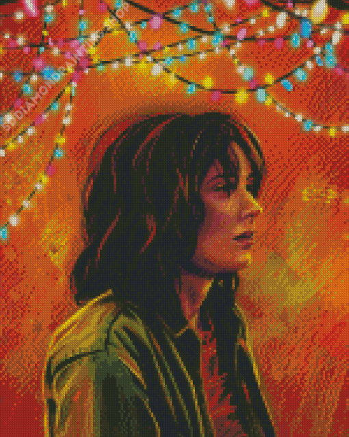 Joyce Byers Stranger Things Art Diamond Paintings