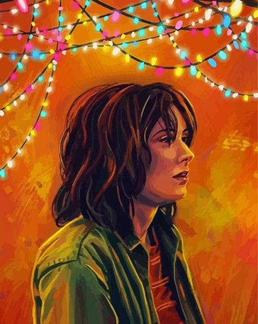 Joyce Byers Stranger Things Art Diamond Paintings