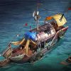 Junk Boat Ship Art Diamond Paintings