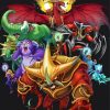 Kaijudo Characters Diamond Paintings