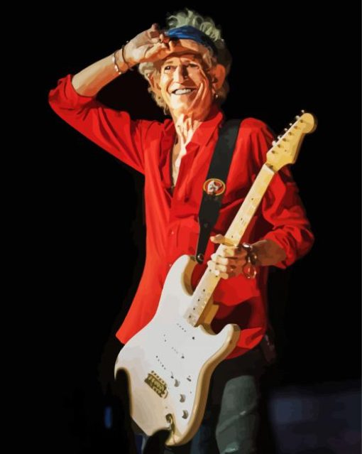 Keith Richards Diamond Paintings