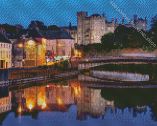 Kilkenny At Night Diamond Paintings