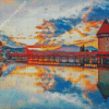 Lake Lucerne At Sunset Diamond Paintings