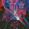 Last Night In Soho Poster Art Diamond Paintings