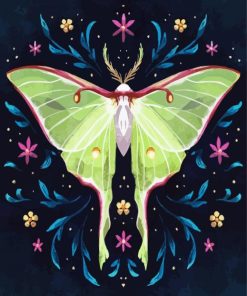 Luna Moth Diamond Paintings